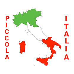 Logo de Piccola Italia, pizzería italiana en Barcelona
